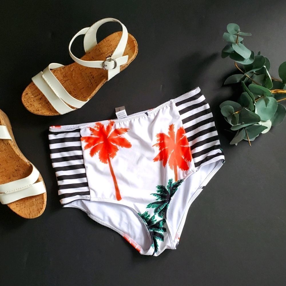Blooming Jelly Palm Tree Bikini Bottom